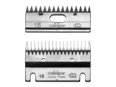 Jeu de peignes Heiniger spécial charolais 18/15