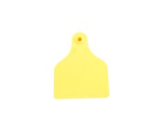 Boucles de marquage Ukal Flex super maxi+bouton nu jaune x20