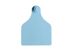 Boucles de marquage Ukal Flex super maxi+bouton nue bleu x20