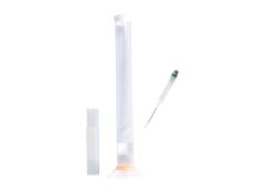 Pèse colostrum avec éprouvette