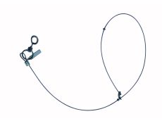 10 collets noir avec diamètre 2 mm - BOXTRAP