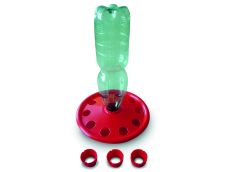 Abreuvoir porte bouteille pour poussin