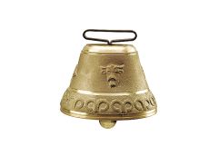 Cloche ronde en fonte de laiton 140 mm