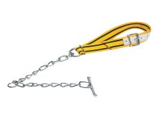 Collier en nylon avec chaine d'attache