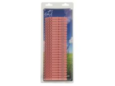 Boucles de marquage Ukal-tag rouge marquage de 101-200 X100