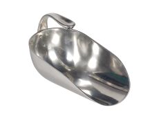 Pelle à grain en aluminium manche courbe