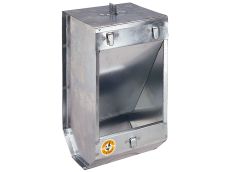 Mangeoire pour lapin en métal, 1 compartiment