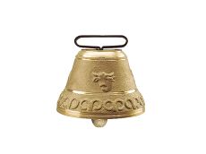 Cloche ronde en fonte de laiton 130 mm