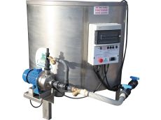 Cuve inox sur pieds 1200 litres