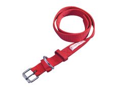 Collier en nylon pour vache pour passant d'identification rouge