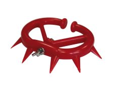 Antitêteur plastique à pointes rouge petit modèle x5