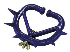 Antitêteur plastique à pointes bleu moyen modèle x 5