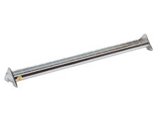 Mangeoire en acier galvanisé à grille mobile 100 cm pour 40 poussins