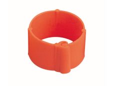 Bague orange à clips 12 mm par 100