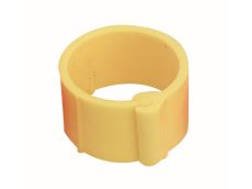 Bague jaune à clips 16 mm par 100