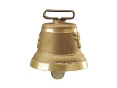 Cloche ronde en fonte de laiton n° 6