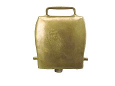 Cloche en acier droit coloris bronze 85mm