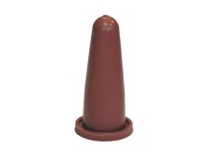 Tétine pour socle caoutchouc naturel rouge Tetiblue