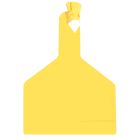 Boucle une pièce ZTAG BOVIN jaune x30