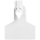 Boucle  ZTAG une pièce pour Ovins Blanc x30