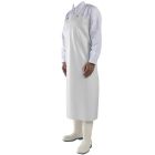 Tablier de laiterie blanc
