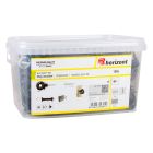 Kit: 97 isolateurs + 2 poignées + outil vissage