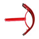 Couteau de chaleur cintré rouge