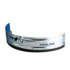 Racloir à lisier courbe acier galvanisé 65 cm