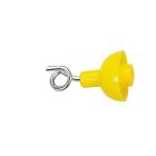 Isolateur tire bouchon métal 