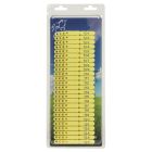 Boucles de marquage Ukal tag jaune marquage de 101-200 X100