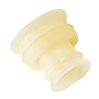 Clapet en plastique blanc pour seau à veau