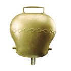 Cloche en acier bombé coloris bronze 90 mm
