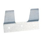 Plaquette d'attache pour seau à veau en métal