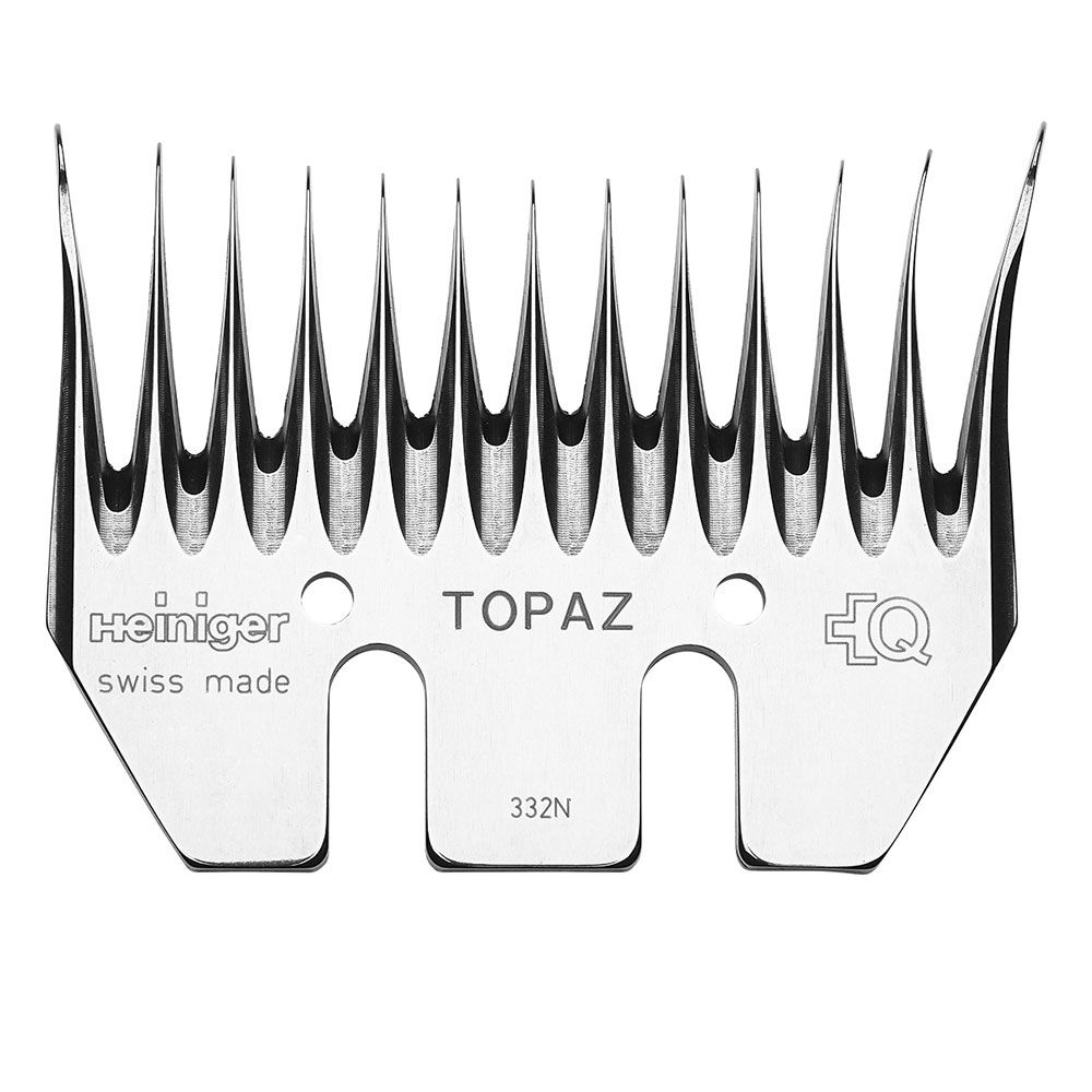 5 Peignes Heiniger Topaz universel