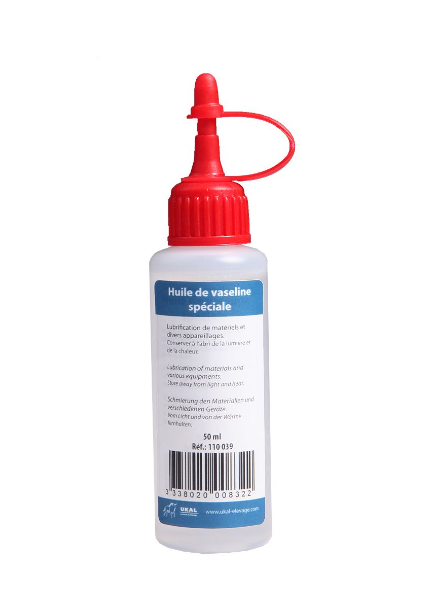 Flacon d'huile de vaseline 50ml