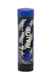 Crayon marqueur Raidex bleu X10