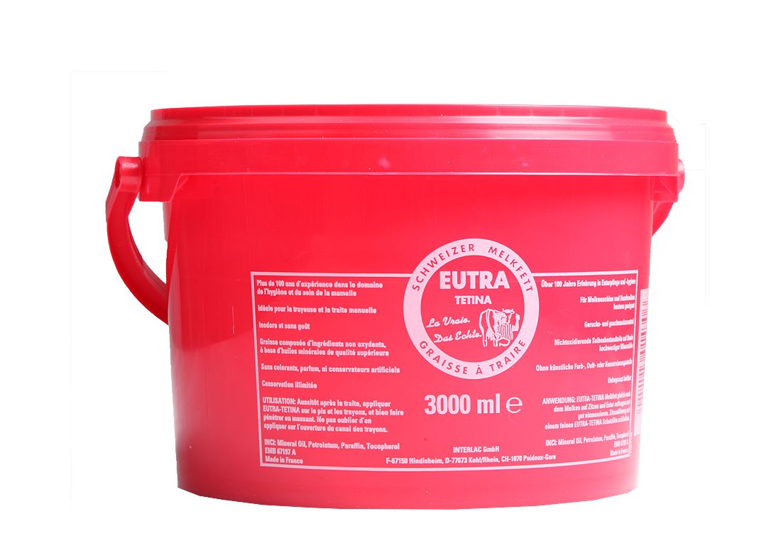 Graisse à traire EUTRA 3 L