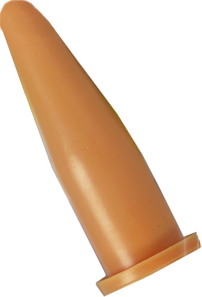 Tétine pour socle caoutchouc naturel sable 46X120 mm