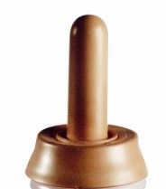 Tétine pour biberon à veau sable 2 ou 3 litres