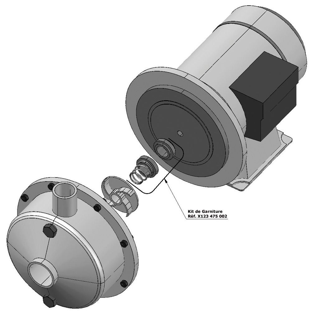 Pompe CD 120/07 monophasée