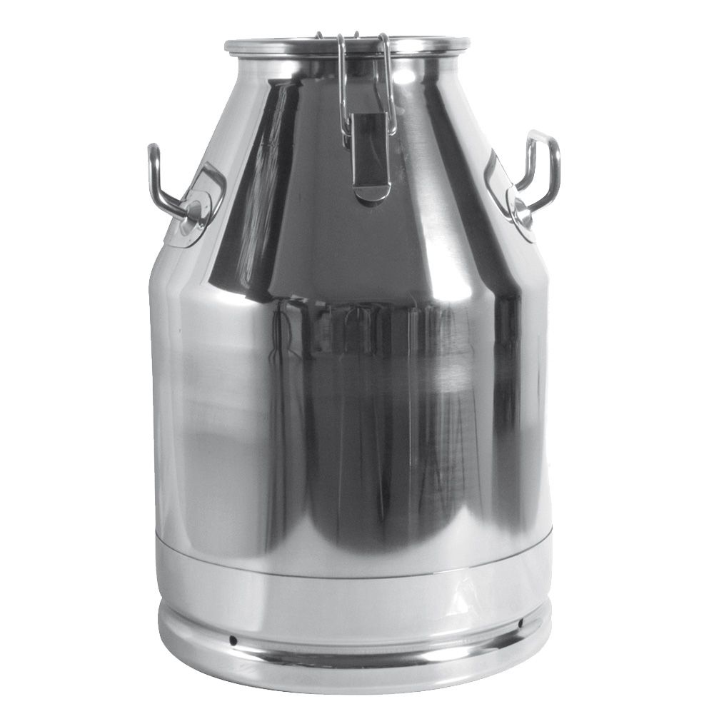 Bidon de lait pour transport en acier inox 30L