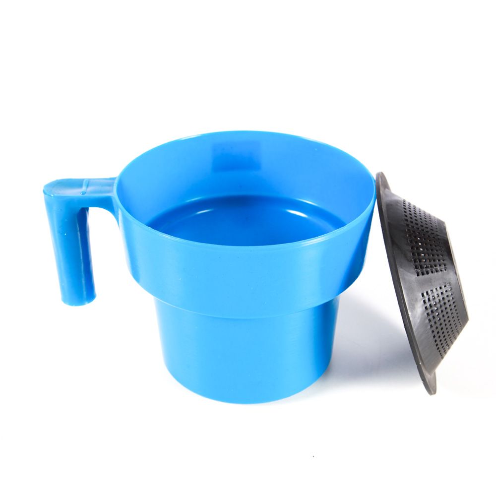 Bol de traite en plastique conique 1 L