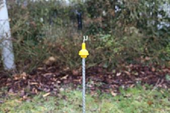 Isolateur tire bouchon métal X25