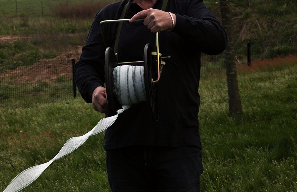 Enrouleur grand modèle à bretelle