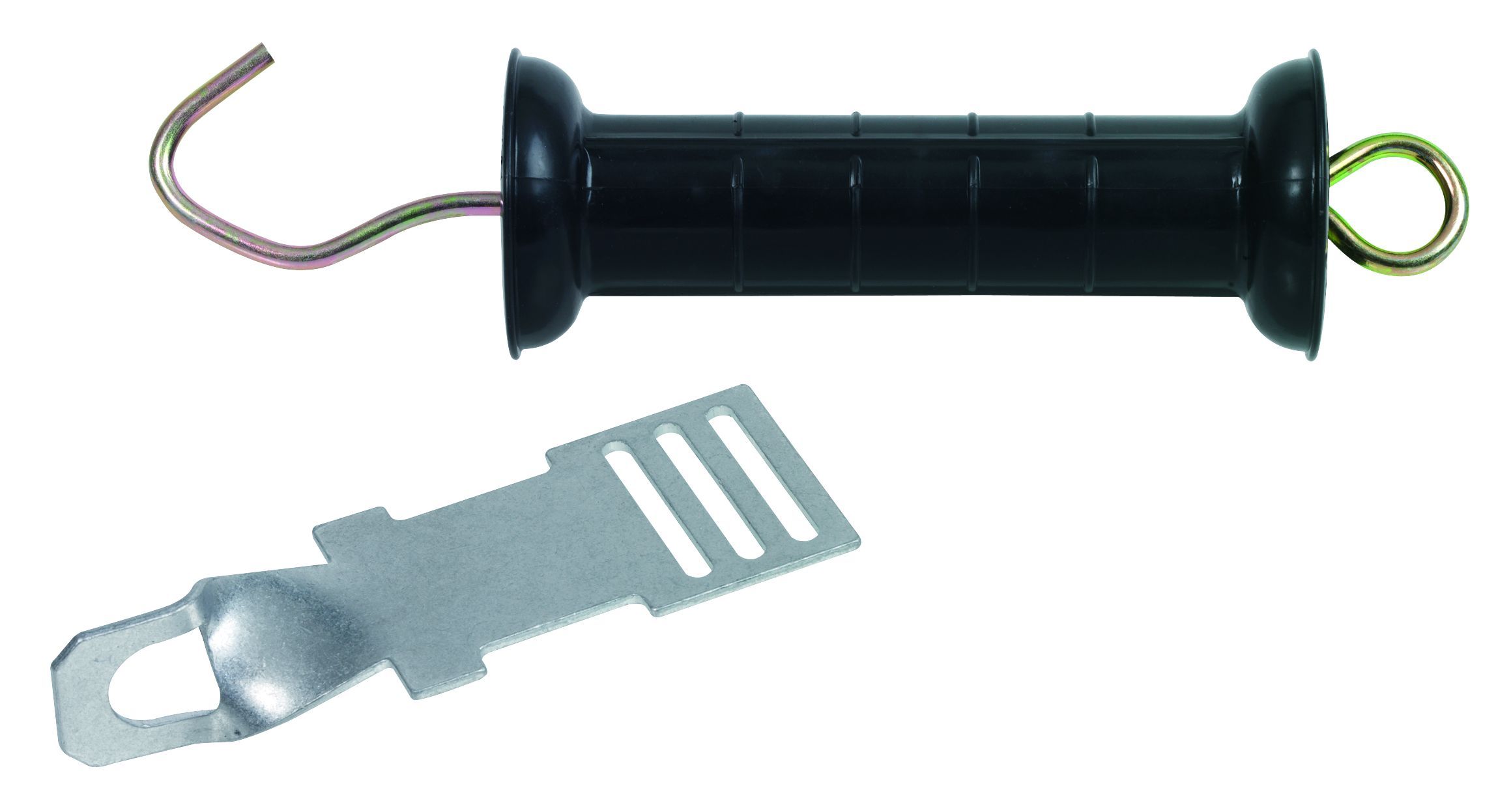 Poignée et plaque pour ruban 