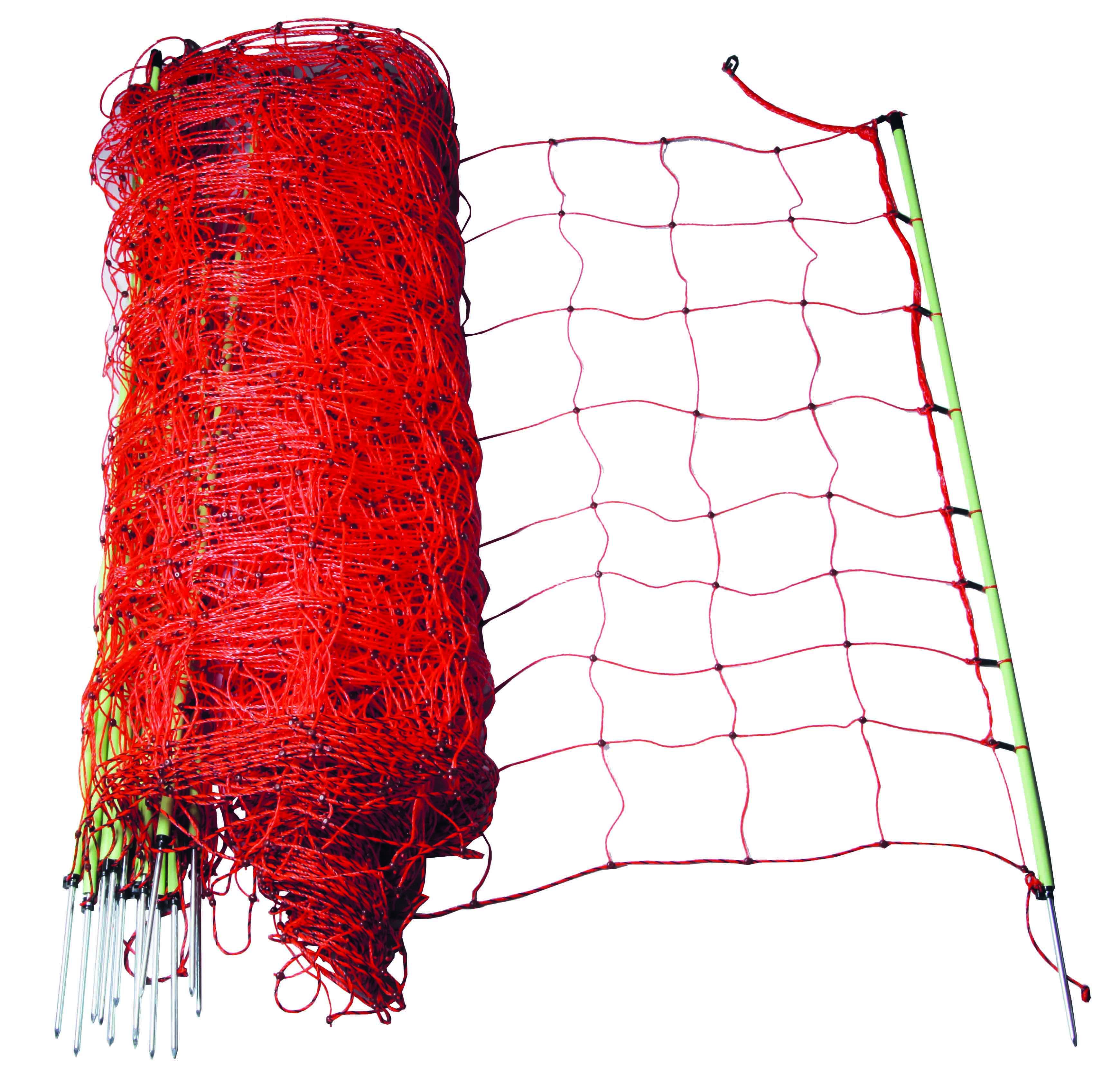 Filet volaille électrifiable, anti-renard 1,05 m - 50m