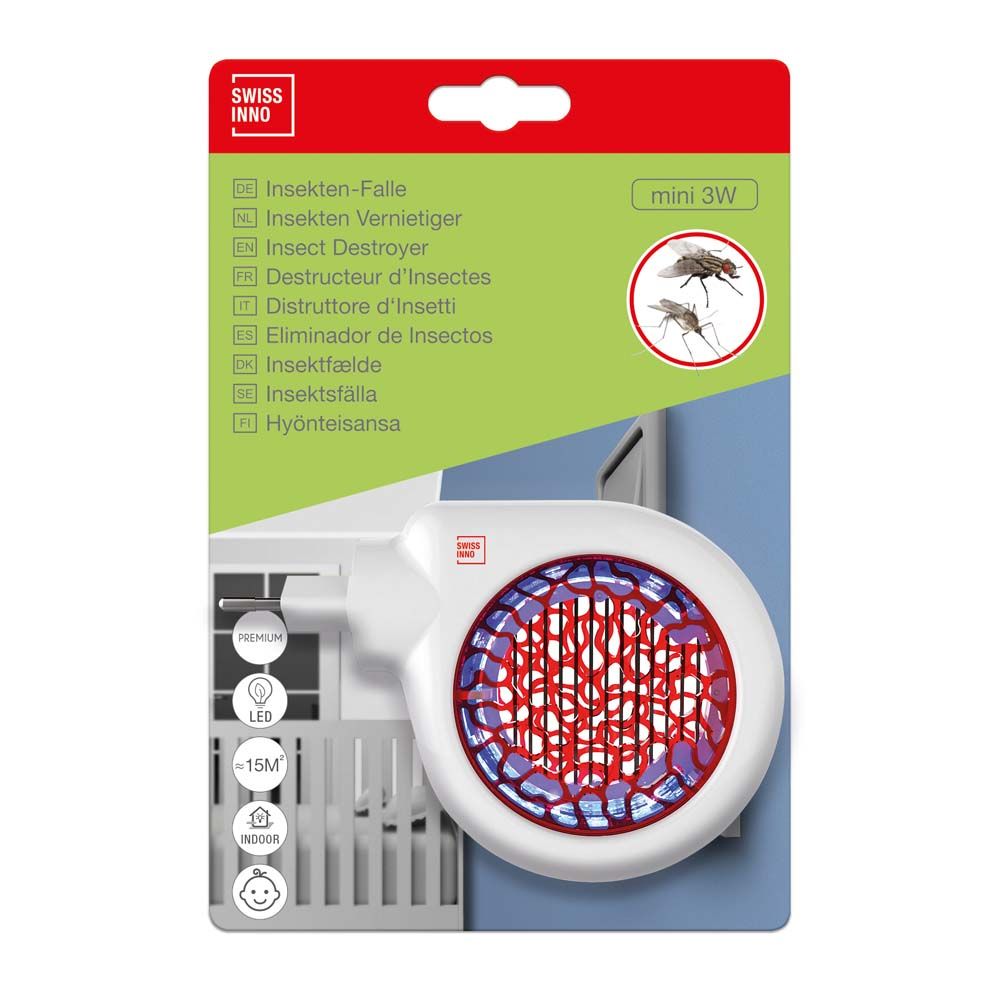 Exterminateur d'insectes mini LED 3W - SWISSINNO
