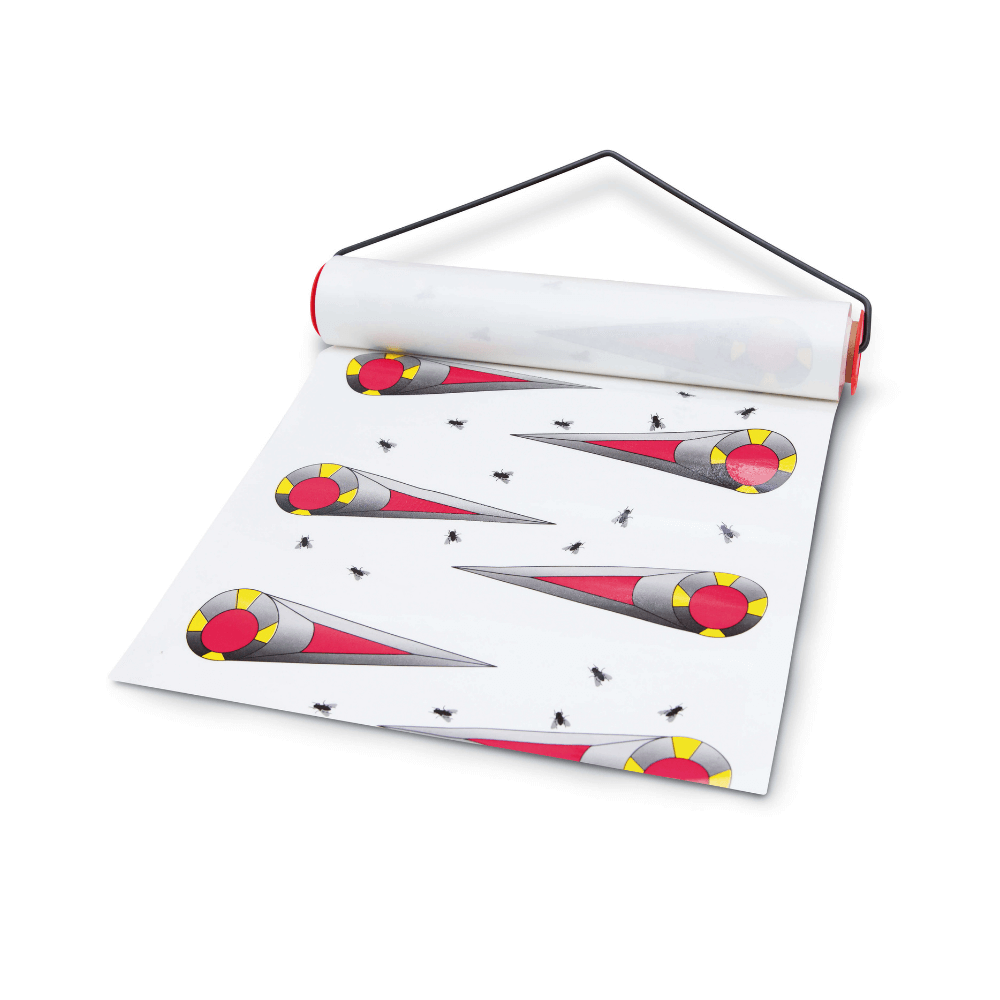 Bande attrape-mouches collante Sticky, 7m x 30cm
