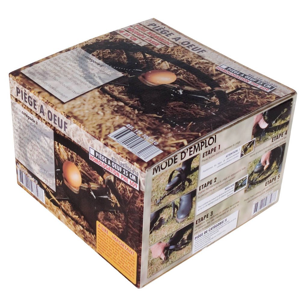 Piège à oeuf diamètre 25 cm