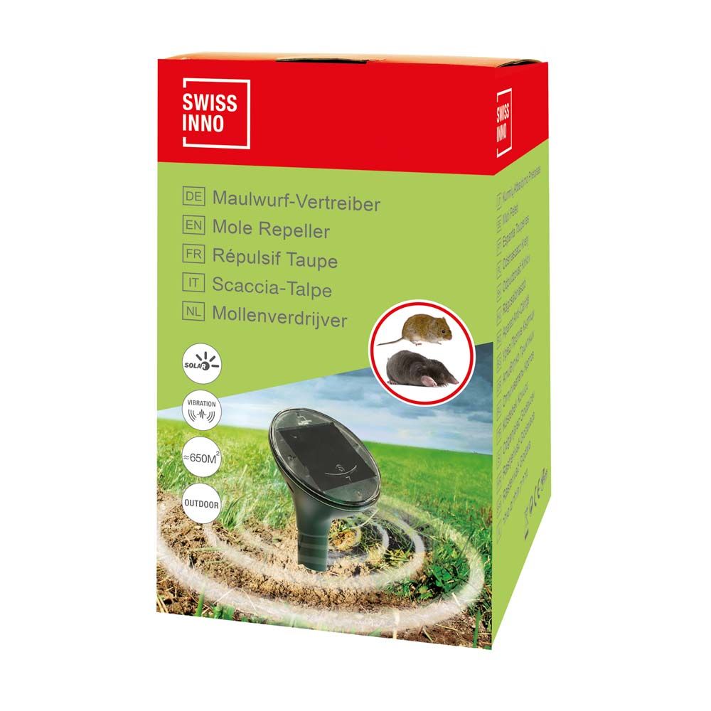 Chasse taupes solaire - SWISSINNO